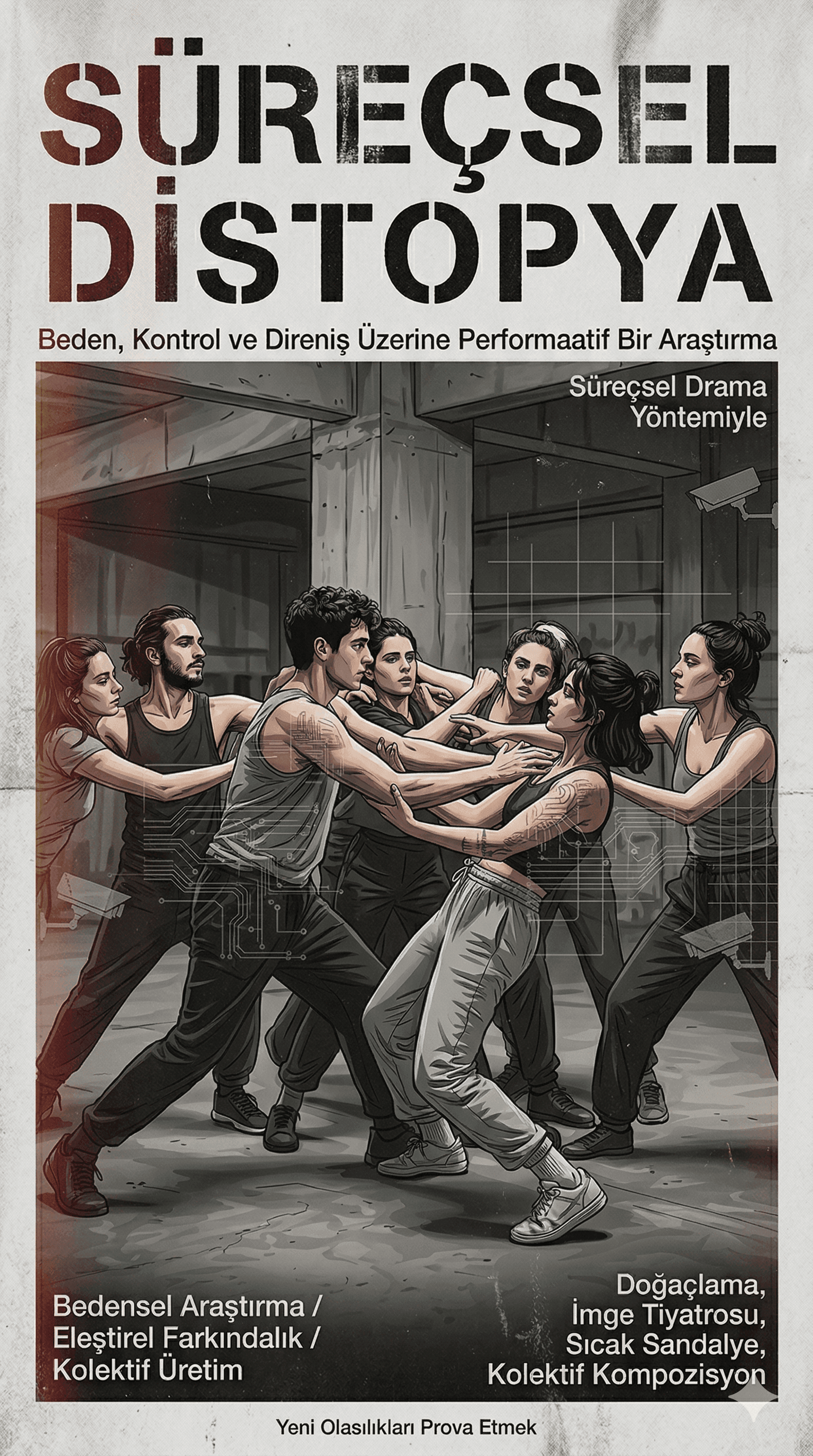 Distopyayı Bedenle Kurmak: Süreçsel Drama Yoluyla Olası Geleceklerin İnşası