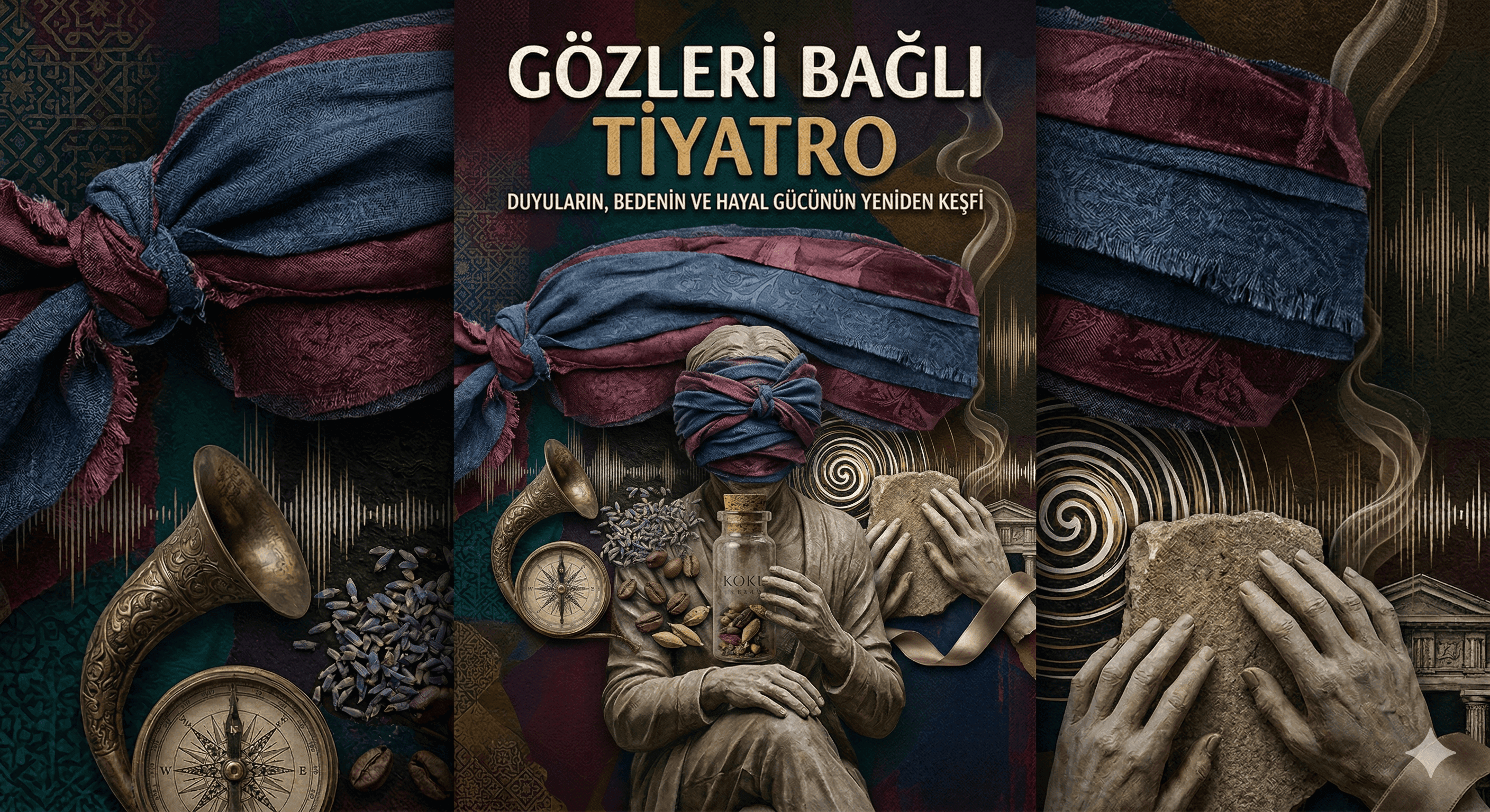 Hafızanın kokusu: Gözleri bağlı tiyatroda duyusal dramaturjiler