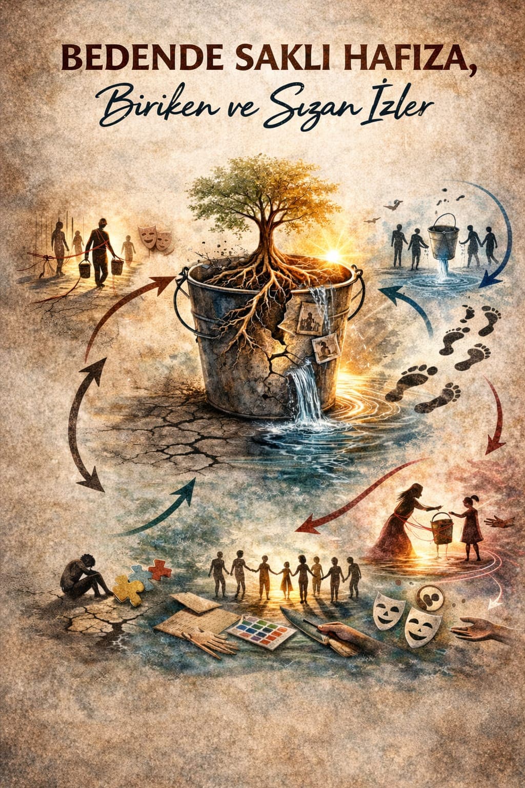 Memory Hidden in the Body: Accumulated and Leaking Traces (What Fits into the Bucket in the Context of Root–Movement–Trace–Impact)