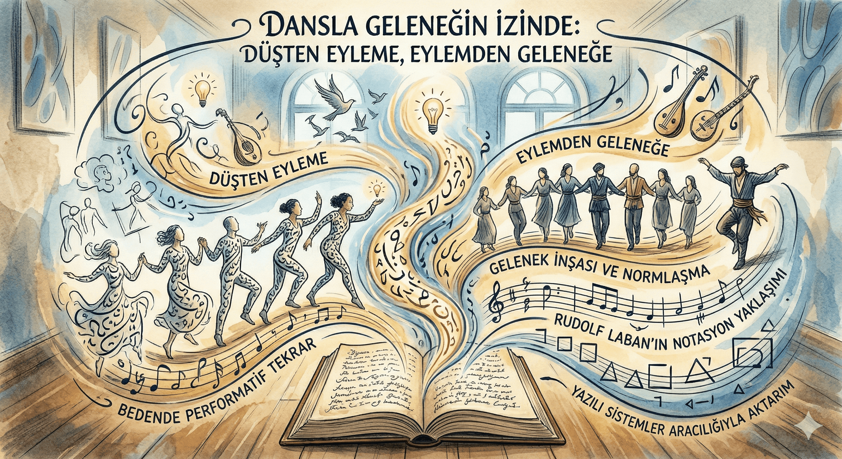 Dansla Geleneğin İzinde: Düşten Eyleme, Eylemden Geleneğe